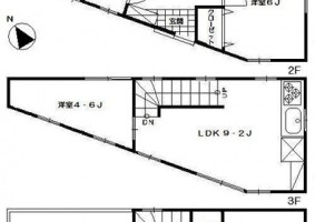 平面図 - 岸町2丁目新築戸建