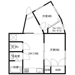 四谷三丁目　貸戸建住宅　図面