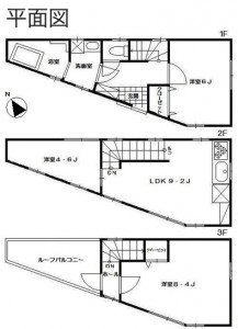 平面図 - 岸町2丁目新築戸建